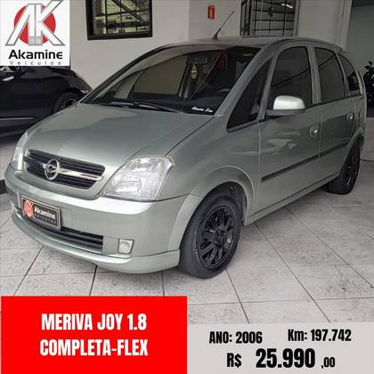 CHEVROLET MERIVA 1.8 MPFI JOY 8V FLEX 4P MANUAL